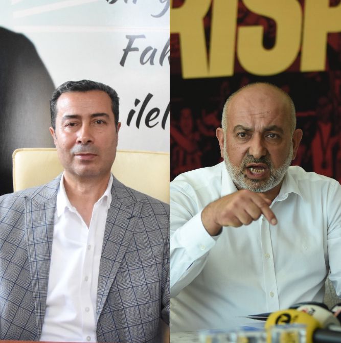 CHP Kayseri İl başkanı Feyzullah Keskin ile Kayserispor Başkanı Ali Çamlı arasında gerginlik